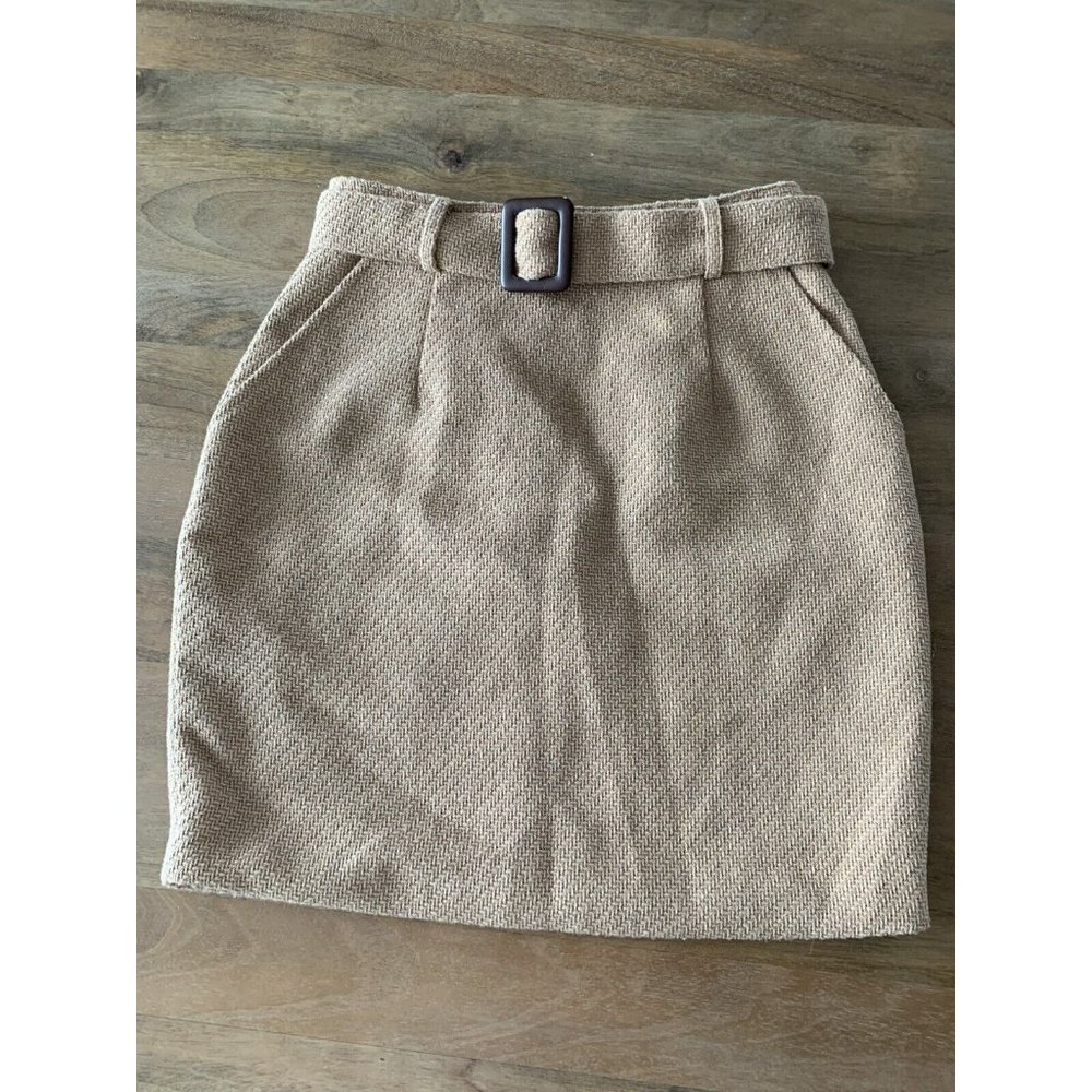 Kiel James Patrick The Darling Skirt Beige Women Size 0 - NWT
